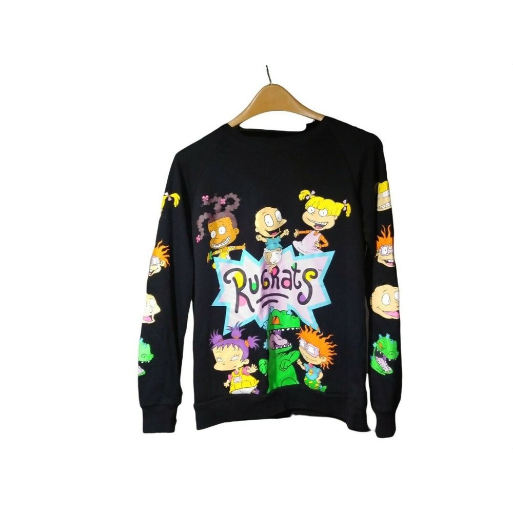Nickelodeon Long Sleeve Shirt Black S/CH 3-5
